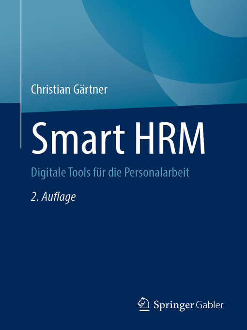 Title details for Smart HRM by Christian Gärtner - Available